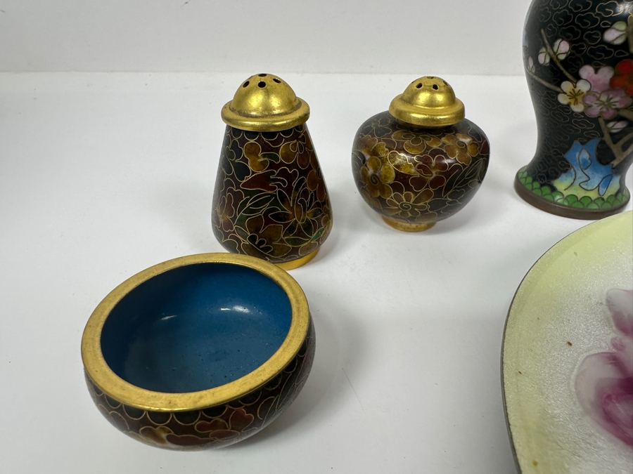 Just Added - Vintage Cloisonne Lot [Photo 10]
