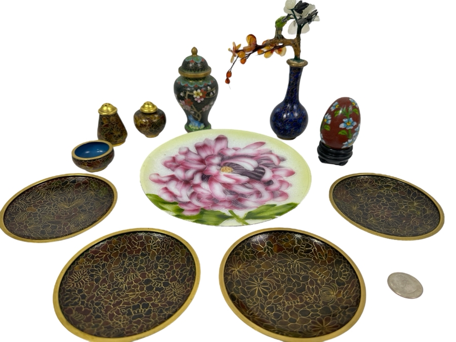 Just Added - Vintage Cloisonne Lot [Photo 1]