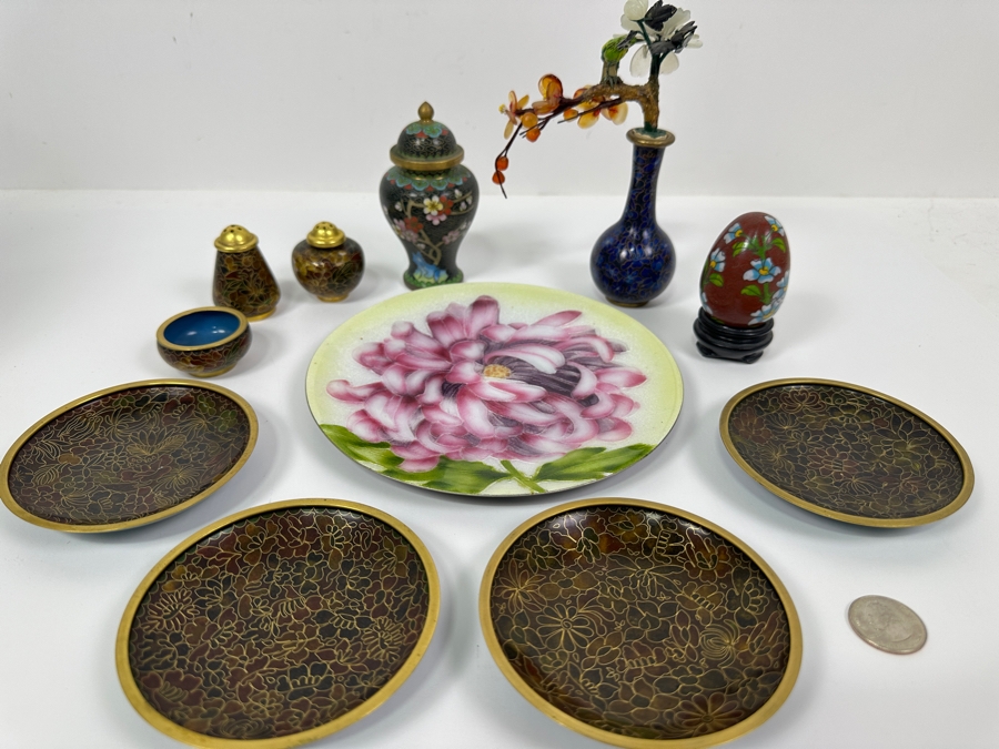 Just Added - Vintage Cloisonne Lot [Photo 3]