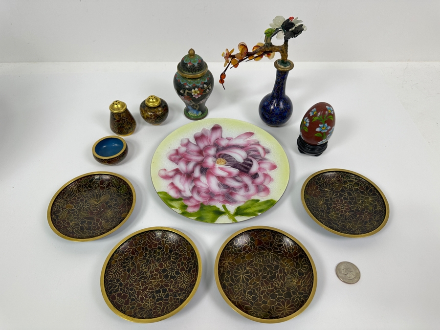 Just Added - Vintage Cloisonne Lot [Photo 2]