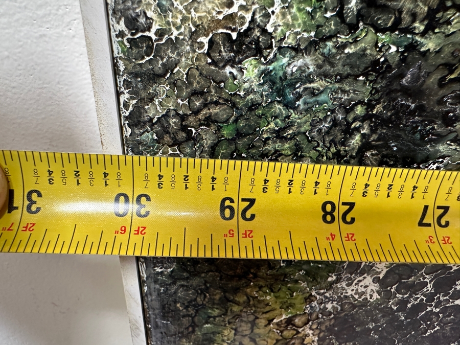 Just Added - Gerrit Greve (1948-2024, Cardiff by the Sea, CA) Original Acrylic Painting On Canvas Titled 'The Monkey People' Signed Upper Right 30' X 32.5' Estimate $975 - $1,219 [Photo 12]