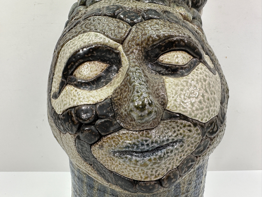 Just Added - John Raggio Original Large Sculptural Art Pottery Figure From Gerrit Greve's Personal Collection 24.5'H [Photo 3]