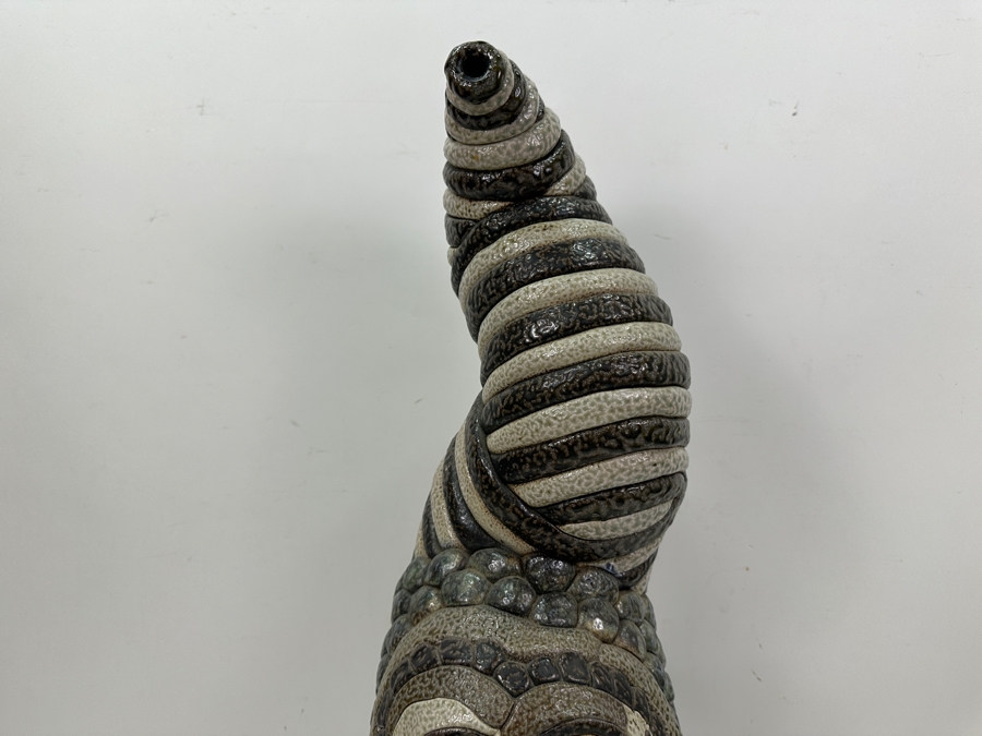 Just Added - John Raggio Original Large Sculptural Art Pottery Figure From Gerrit Greve's Personal Collection 24.5'H [Photo 5]