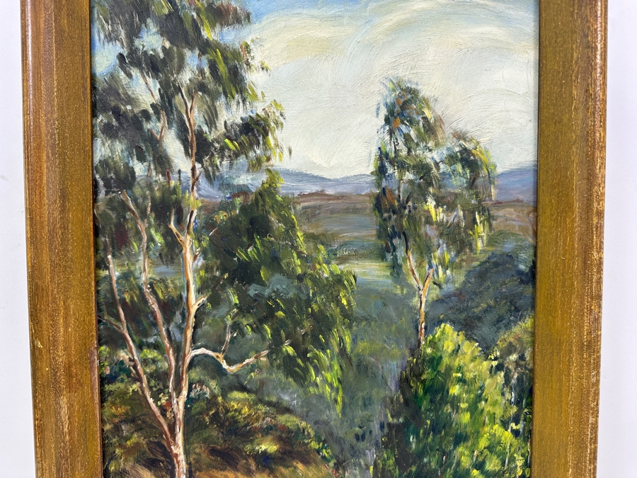 Just Added - Olivia Chandler Walker Original Plein Air Oil Painting On Board 11.5W X 19.5H Framed 14 X 22.5 [Photo 5]