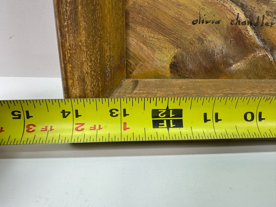 Just Added - Olivia Chandler Walker Original Plein Air Oil Painting On Board 11.5W X 19.5H Framed 14 X 22.5 [Photo 10]