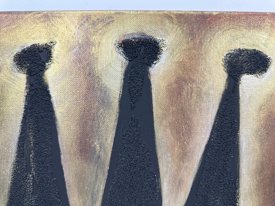 Just Added - Gerrit Greve (1948-2024, Cardiff by the Sea, CA) Pair Of Original Acrylic Painting On Canvas Crowns Signed Verso 16' X 20' Estimate $640 - $800 [Photo 5]