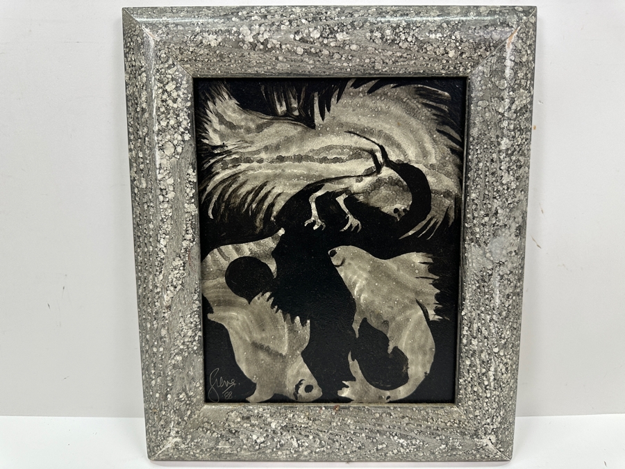 Just Added - Gerrit Greve (1948-2024, Cardiff by the Sea, CA) Original Acrylic Painting On Board 1988 Signed Lower Left 8' X 10' Estimate $80 - $100 [Photo 2]