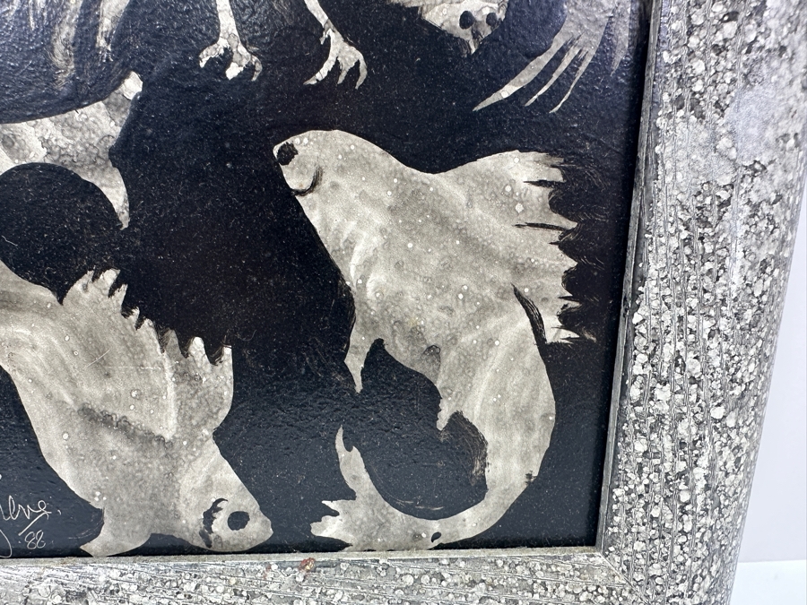 Just Added - Gerrit Greve (1948-2024, Cardiff by the Sea, CA) Original Acrylic Painting On Board 1988 Signed Lower Left 8' X 10' Estimate $80 - $100 [Photo 7]