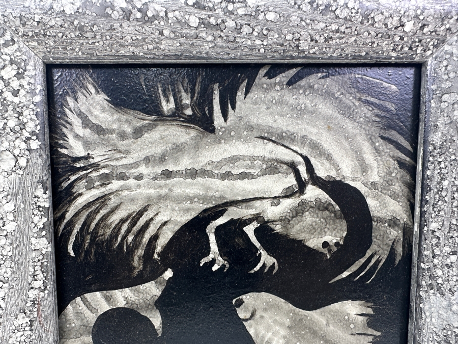 Just Added - Gerrit Greve (1948-2024, Cardiff by the Sea, CA) Original Acrylic Painting On Board 1988 Signed Lower Left 8' X 10' Estimate $80 - $100 [Photo 6]