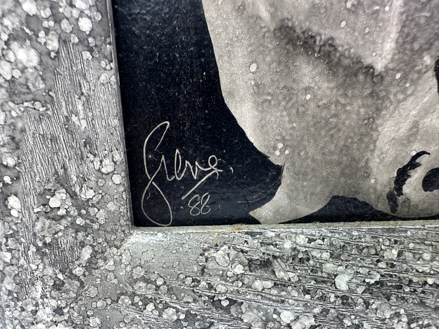 Just Added - Gerrit Greve (1948-2024, Cardiff by the Sea, CA) Original Acrylic Painting On Board 1988 Signed Lower Left 8' X 10' Estimate $80 - $100 [Photo 4]