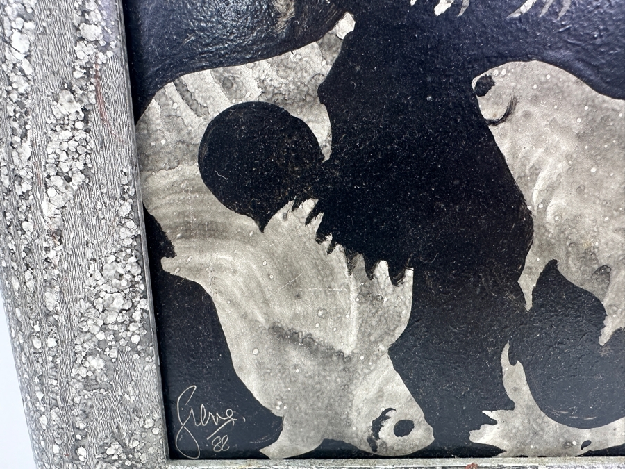 Just Added - Gerrit Greve (1948-2024, Cardiff by the Sea, CA) Original Acrylic Painting On Board 1988 Signed Lower Left 8' X 10' Estimate $80 - $100 [Photo 5]