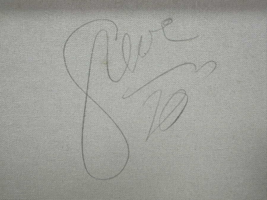 Gerrit Greve (1948-2024, Cardiff by the Sea, CA) Original Acrylic Painting On Canvas Titled 'Abstract Color Field In Manner Of Mark Rothko' 2020 Signed Verso 16' X 20' Estimate $320 - $400 [Photo 5]