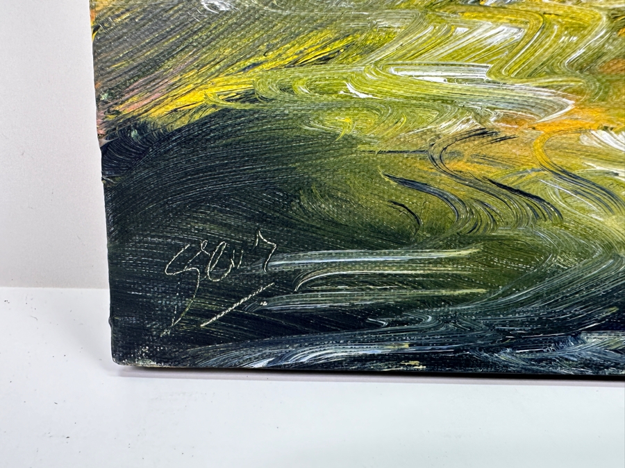 Gerrit Greve (1948-2024, Cardiff by the Sea, CA) Original Acrylic Painting On Canvas Titled 'Ocean Study #30' 2003 Signed Lower Left And Verso 20' X 16' Estimate $320 - $400 [Photo 2]