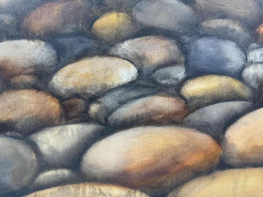 Gerrit Greve (1948-2024, Cardiff by the Sea, CA) Original Acrylic Painting On Canvas 2015 Signed Verso 20' X 16' Estimate $320 - $400 [Photo 2]