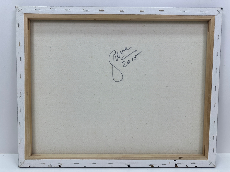 Gerrit Greve (1948-2024, Cardiff by the Sea, CA) Original Acrylic Painting On Canvas 2015 Signed Verso 20' X 16' Estimate $320 - $400 [Photo 4]