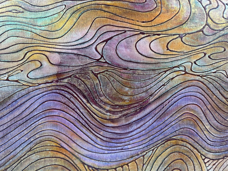 Gerrit Greve (1948-2024, Cardiff by the Sea, CA) Original Acrylic Painting On Canvas Signed Verso 24' X 18' Estimate $432 - $540 [Photo 2]