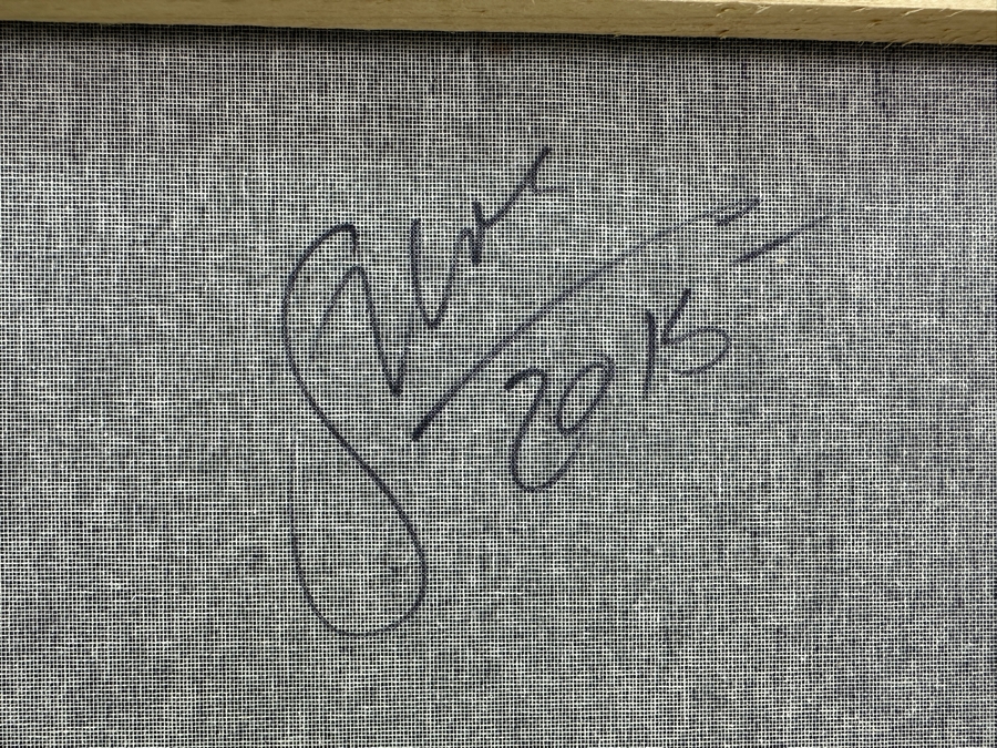 Gerrit Greve (1948-2024, Cardiff by the Sea, CA) Original Acrylic Painting On Canvas 2015 Signed Verso 18' X 24' Estimate $432 - $540 [Photo 5]