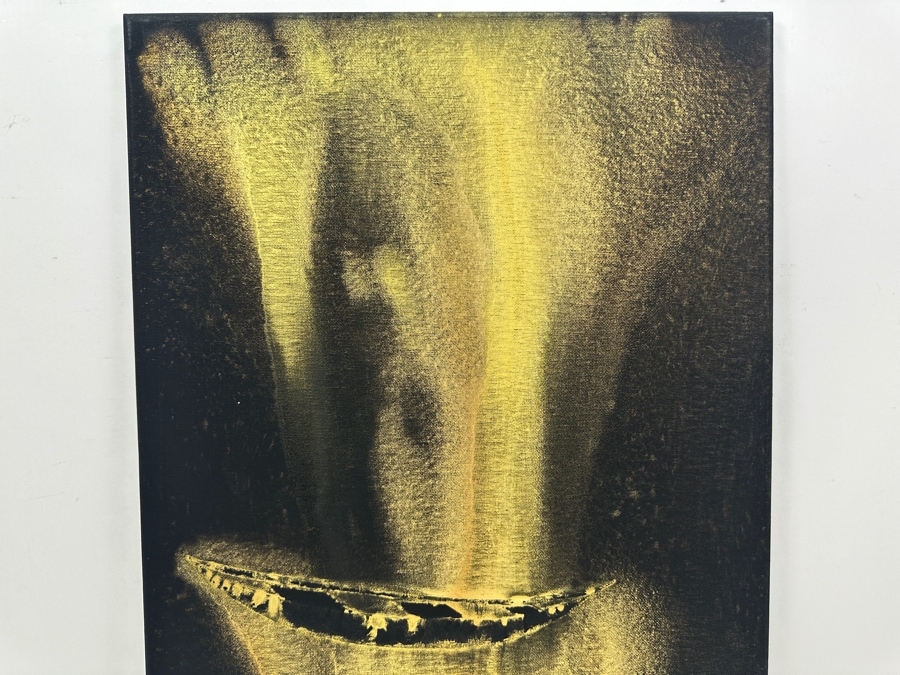 Gerrit Greve (1948-2024, Cardiff by the Sea, CA) Original Acrylic Painting On Canvas 2015 Signed Verso 18' X 24' Estimate $432 - $540 [Photo 3]