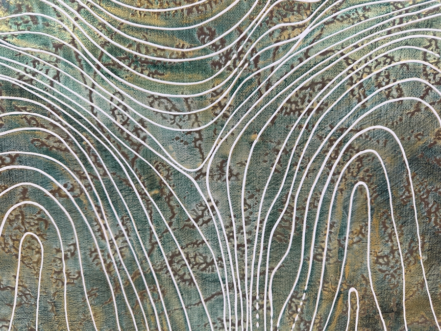 Gerrit Greve (1948-2024, Cardiff by the Sea, CA) Original Acrylic Painting On Canvas Unsigned 24' X 18' Estimate $432 - $540 [Photo 3]