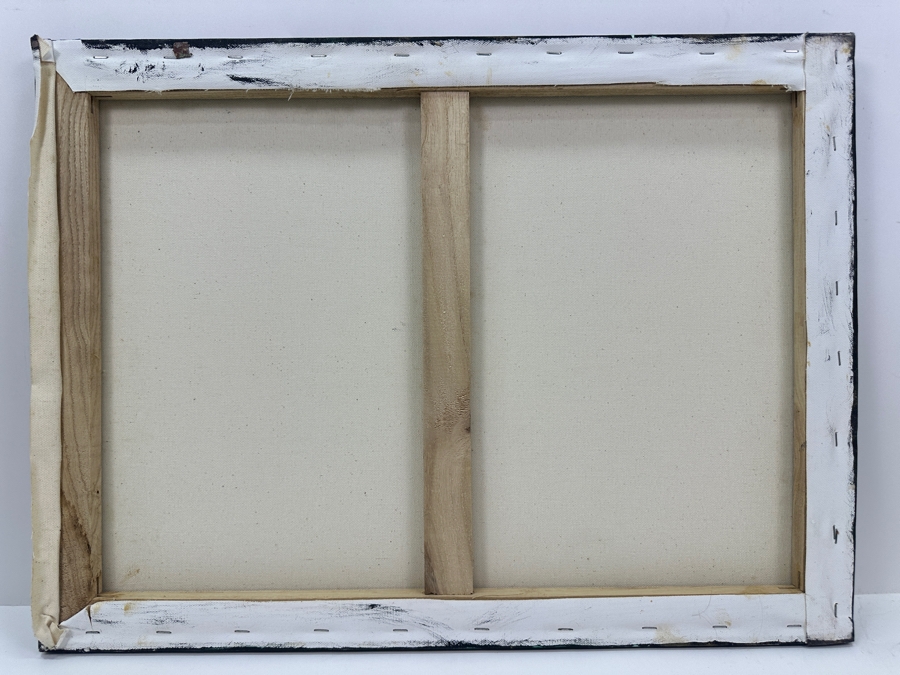 Gerrit Greve (1948-2024, Cardiff by the Sea, CA) Original Acrylic Painting On Canvas Unsigned 24' X 18' Estimate $432 - $540 [Photo 4]