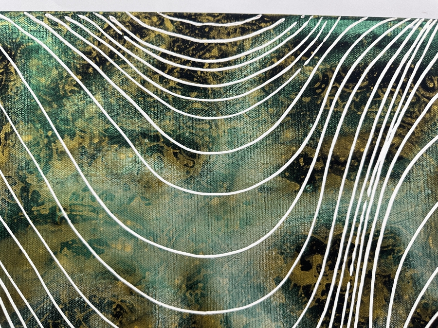 Gerrit Greve (1948-2024, Cardiff by the Sea, CA) Original Acrylic Painting On Canvas Unsigned 24' X 18' Estimate $432 - $540 [Photo 2]