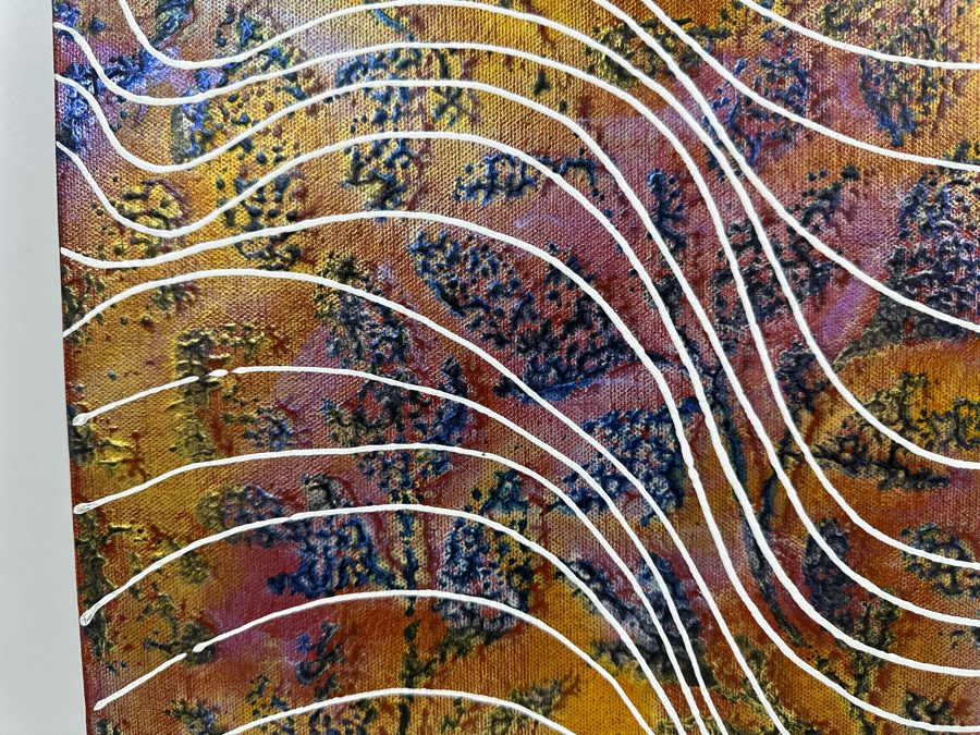 Gerrit Greve (1948-2024, Cardiff by the Sea, CA) Original Acrylic Painting On Canvas Unsigned 24' X 18' Estimate $432 - $540 [Photo 2]