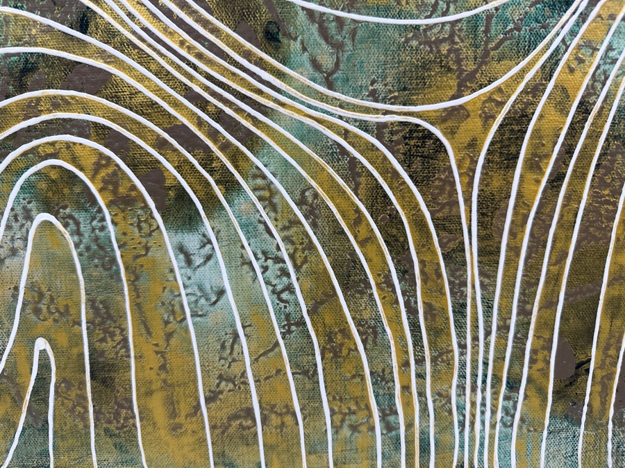 Gerrit Greve (1948-2024, Cardiff by the Sea, CA) Original Acrylic Painting On Canvas Unsigned 24' X 18' Estimate $432 - $540 [Photo 2]