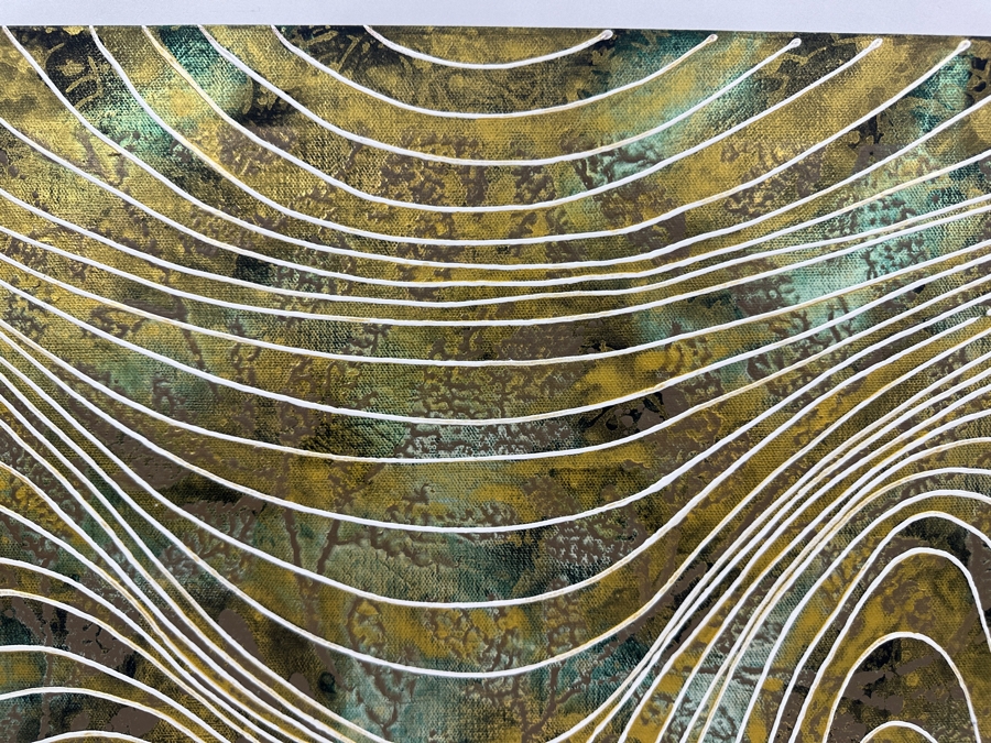 Gerrit Greve (1948-2024, Cardiff by the Sea, CA) Original Acrylic Painting On Canvas Unsigned 24' X 18' Estimate $432 - $540 [Photo 3]