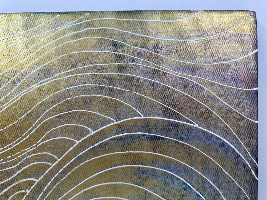 Gerrit Greve (1948-2024, Cardiff by the Sea, CA) Original Acrylic Painting On Canvas Unsigned 24' X 18' Estimate $432 - $540 [Photo 2]