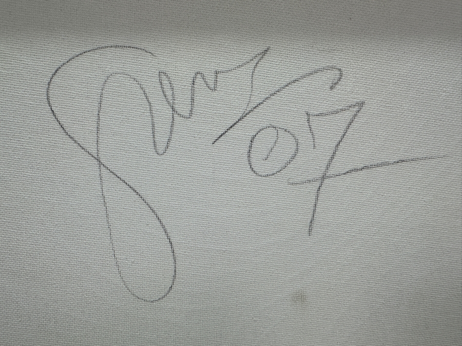 Gerrit Greve (1948-2024, Cardiff by the Sea, CA) Original Acrylic Painting On Canvas 2007 Signed Verso 20' X 16' Estimate $320 - $400 [Photo 4]