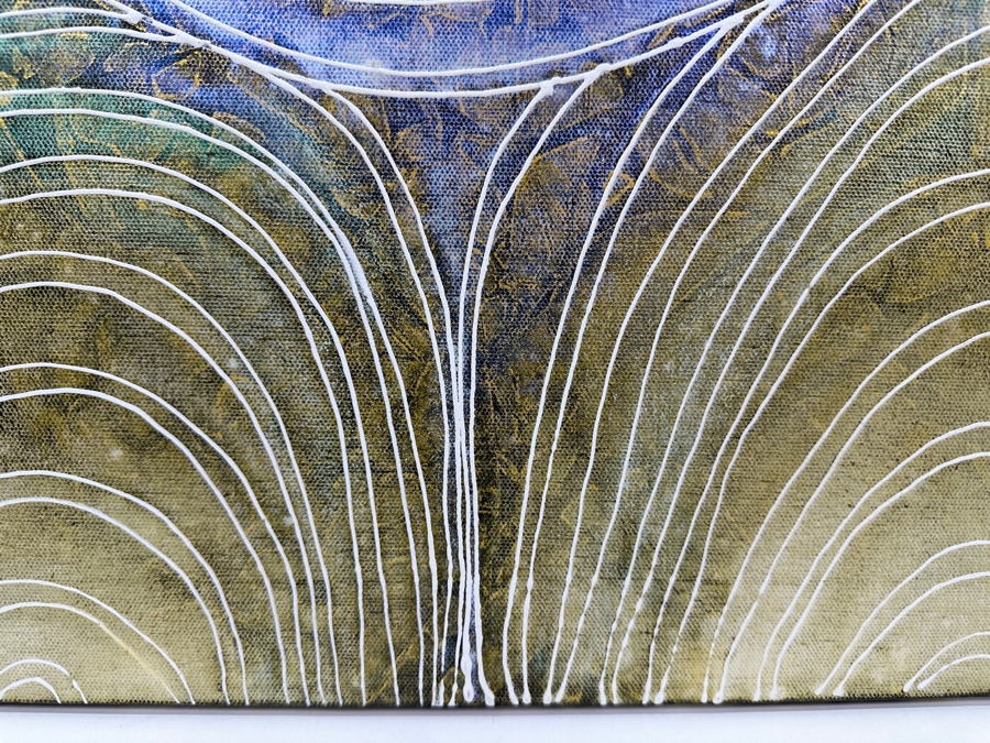 Gerrit Greve (1948-2024, Cardiff by the Sea, CA) Original Acrylic Painting On Canvas Unsigned 20' X 16' Estimate $320 - $400 [Photo 3]