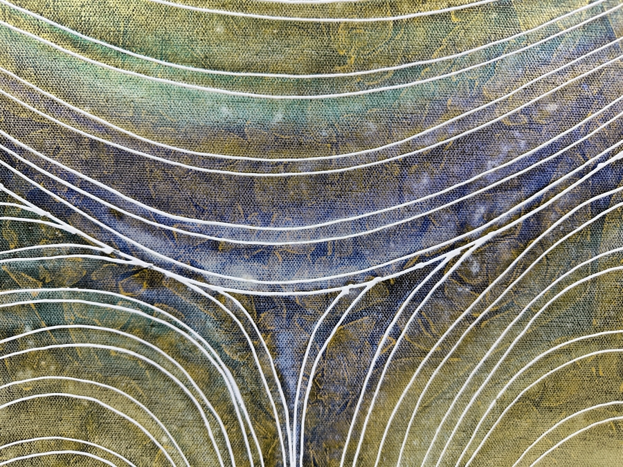 Gerrit Greve (1948-2024, Cardiff by the Sea, CA) Original Acrylic Painting On Canvas Unsigned 20' X 16' Estimate $320 - $400 [Photo 2]