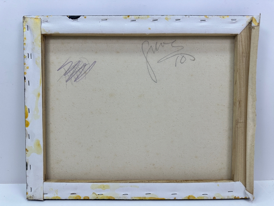 Gerrit Greve (1948-2024, Cardiff by the Sea, CA) Original Acrylic Painting On Canvas 2010 Signed Verso 20' X 16' Estimate $320 - $400 [Photo 4]