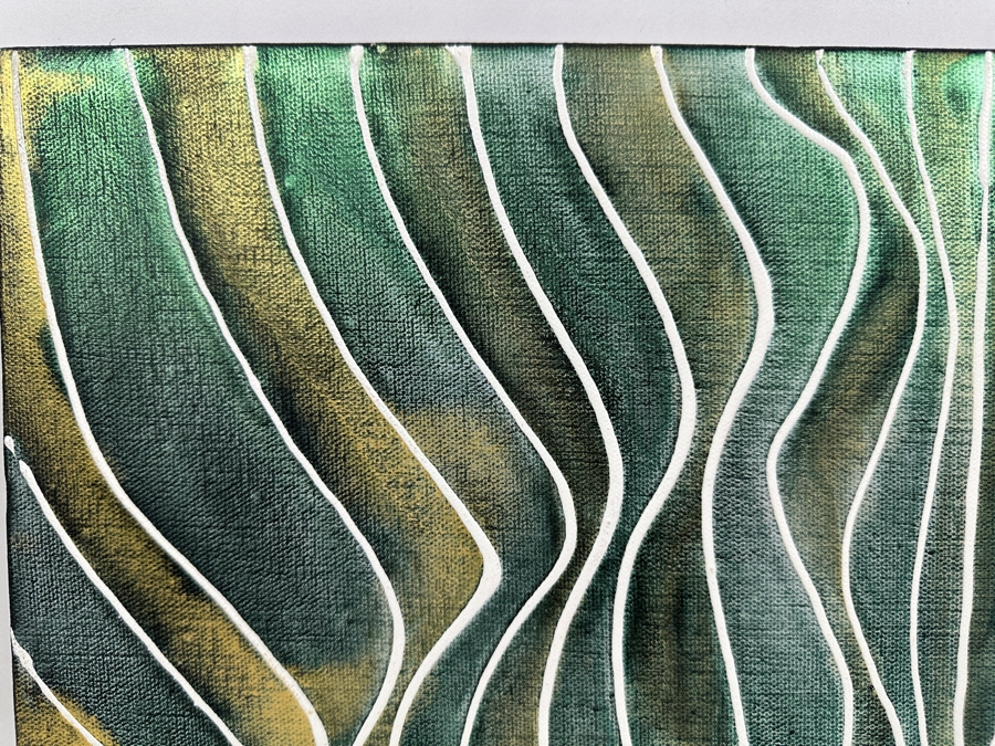 Gerrit Greve (1948-2024, Cardiff by the Sea, CA) Original Acrylic Painting On Canvas Unsigned 20' X 16' Estimate $320 - $400 [Photo 2]