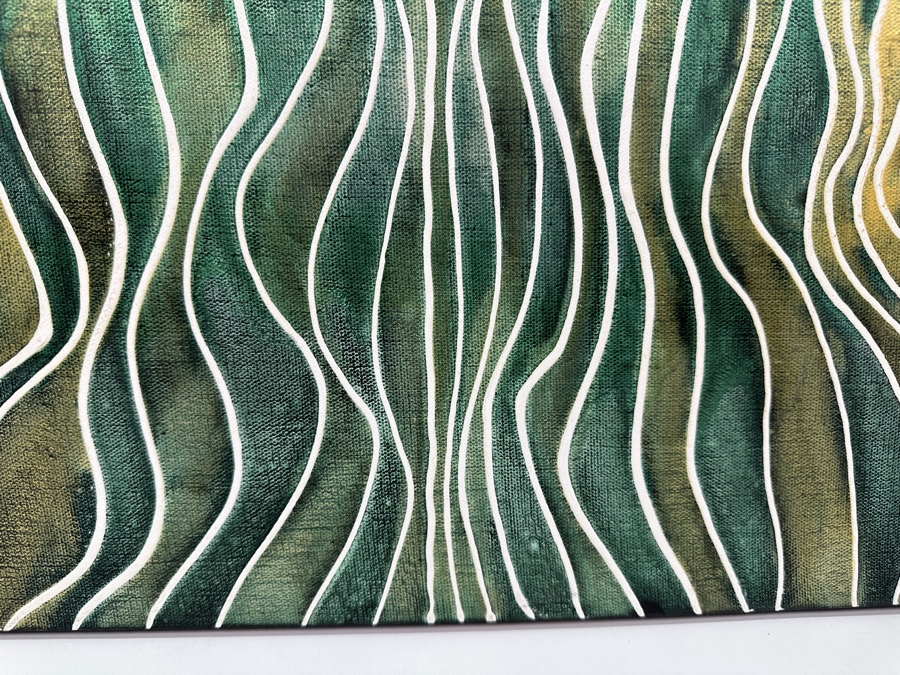 Gerrit Greve (1948-2024, Cardiff by the Sea, CA) Original Acrylic Painting On Canvas Unsigned 20' X 16' Estimate $320 - $400 [Photo 3]