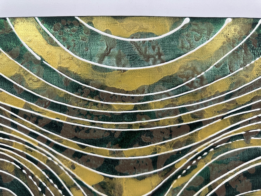 Gerrit Greve (1948-2024, Cardiff by the Sea, CA) Original Acrylic Painting On Canvas Unsigned 20' X 16' Estimate $320 - $400 [Photo 2]