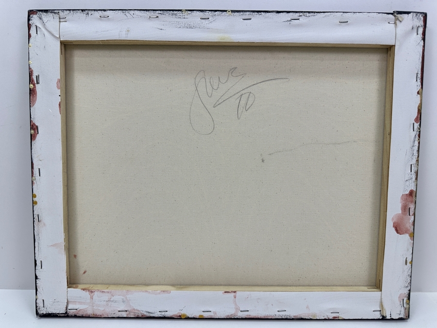 Gerrit Greve (1948-2024, Cardiff by the Sea, CA) Original Acrylic Painting On Canvas 2010 Signed Verso 20' X 16' Estimate $320 - $400 [Photo 5]