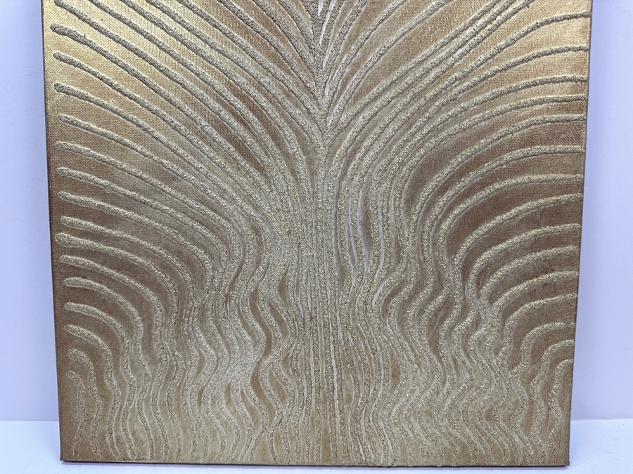 Gerrit Greve (1948-2024, Cardiff by the Sea, CA) Original Acrylic Sand Painting On Canvas 2006 Signed Verso 16' X 20' Estimate $320 - $400 [Photo 3]