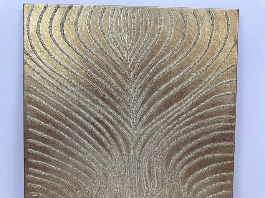 Gerrit Greve (1948-2024, Cardiff by the Sea, CA) Original Acrylic Sand Painting On Canvas 2006 Signed Verso 16' X 20' Estimate $320 - $400 [Photo 2]