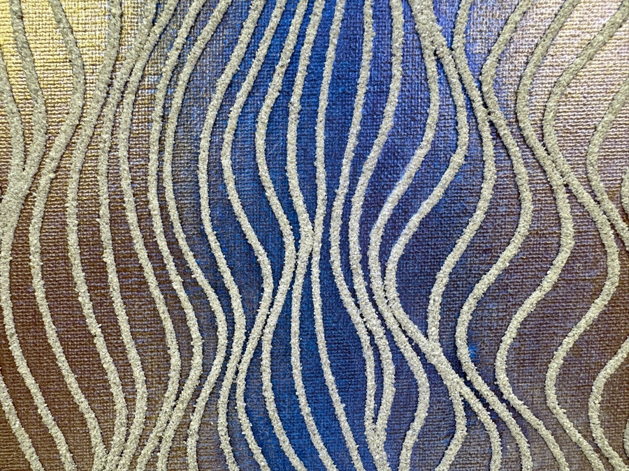 Gerrit Greve (1948-2024, Cardiff by the Sea, CA) Original Acrylic Sand Painting On Canvas Titled 'Journey 412' 2014 Signed Verso 16' X 20' Estimate $320 - $400 [Photo 4]