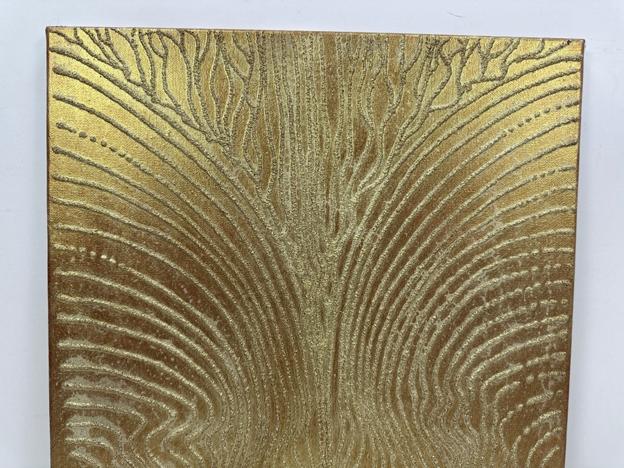 Gerrit Greve (1948-2024, Cardiff by the Sea, CA) Original Acrylic Sand Painting On Canvas 2006 Signed Verso 16' X 20' Estimate $320 - $400 [Photo 2]