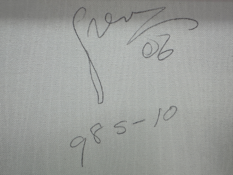 Gerrit Greve (1948-2024, Cardiff by the Sea, CA) Original Acrylic Sand Painting On Canvas 2006 Signed Verso 16' X 20' Estimate $320 - $400 [Photo 6]