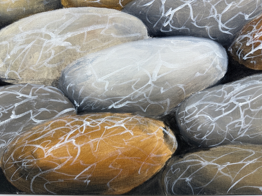 Gerrit Greve (1948-2024, Cardiff by the Sea, CA) Original Acrylic Painting On Canvas 2015 Signed Verso 20' X 16' Estimate $320 - $400 [Photo 2]