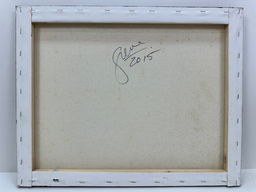 Gerrit Greve (1948-2024, Cardiff by the Sea, CA) Original Acrylic Painting On Canvas 2015 Signed Verso 20' X 16' Estimate $320 - $400 [Photo 4]