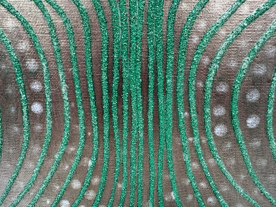 Gerrit Greve (1948-2024, Cardiff by the Sea, CA) Original Acrylic Sand Painting On Canvas 2006 Signed Verso 16' X 20' Estimate $320 - $400 [Photo 5]