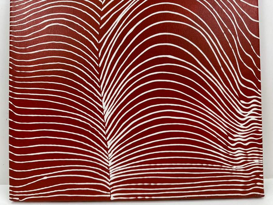 Gerrit Greve (1948-2024, Cardiff by the Sea, CA) Original Acrylic Painting On Canvas Titled 'Dreaming 62' 2006 Signed Verso 16' X 20' Estimate $320 - $400 [Photo 2]