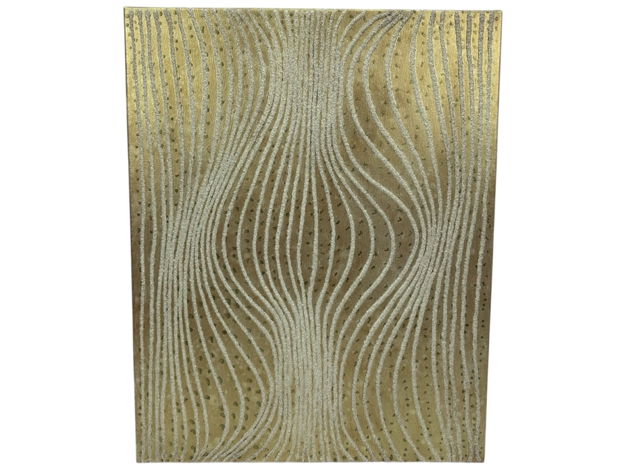 Gerrit Greve (1948-2024, Cardiff by the Sea, CA) Original Acrylic Sand Painting On Canvas 2006 Signed Verso 16' X 20' Estimate $320 - $400