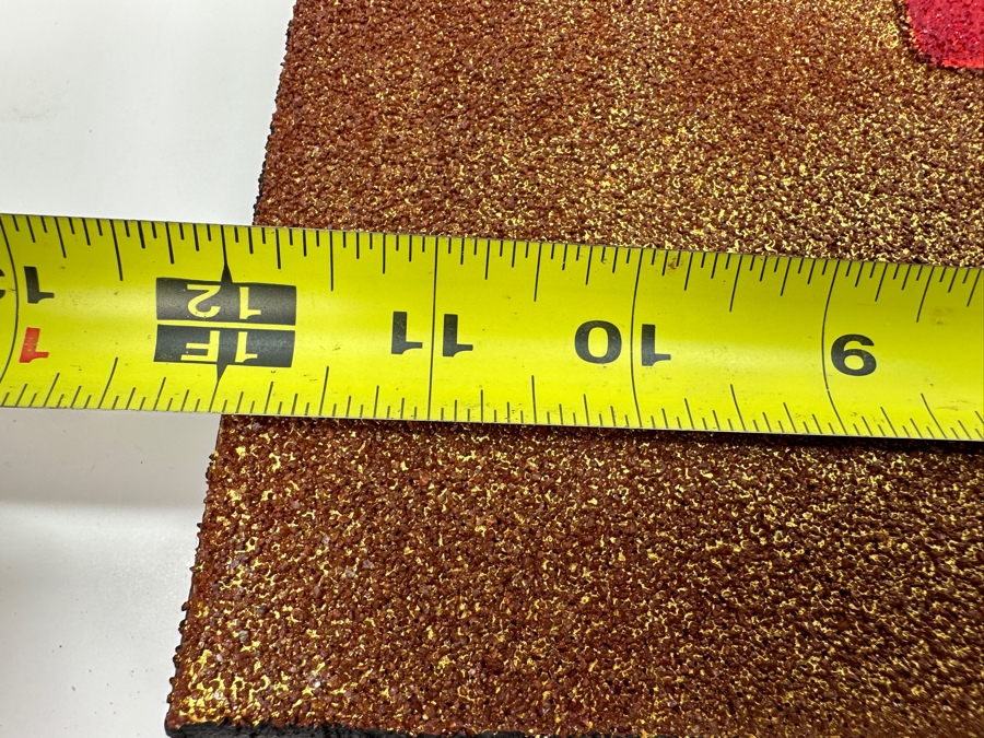 Gerrit Greve (1948-2024, Cardiff by the Sea, CA) (4) Original Acrylic Sand Paintings On Canvas 2010 Each 12' X 12' (Two Are Signed Verso) Estimate $576 - $720 [Photo 14]