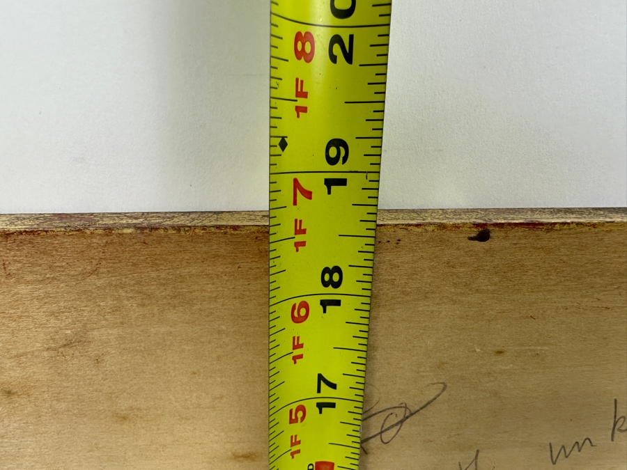 Gerrit Greve (1948-2024, Cardiff by the Sea, CA) Original Acrylic Painting On Canvas Titled 'The Unknown Angel' 1998 Signed Lower Left 8' X 10' Framed 16.5' X 18.5' Estimate $80 - $100 [Photo 14]