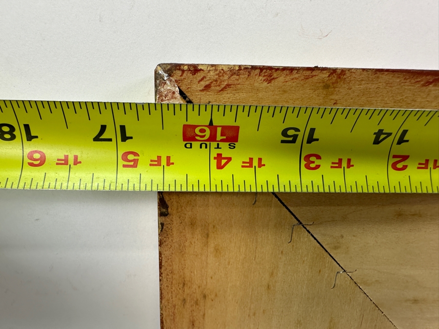 Gerrit Greve (1948-2024, Cardiff by the Sea, CA) Original Acrylic Painting On Canvas Titled 'The Unknown Angel' 1998 Signed Lower Left 8' X 10' Framed 16.5' X 18.5' Estimate $80 - $100 [Photo 13]